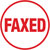 035657 - Accustamp 1 color Faxed Stamp 