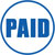 035659 - Accustamp 1 color Paid Stamp 