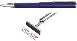 3103 Blue Pen/Stamp