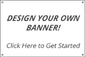 5' X 3' Design Your Own Banner