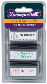 Xstamper Teacher Stamps - Kit 3 - 35207